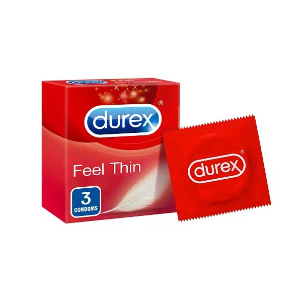 واقيات ذكرية من Durex Thin Feel 3 | الصحة والعافية | رعاية الكبار