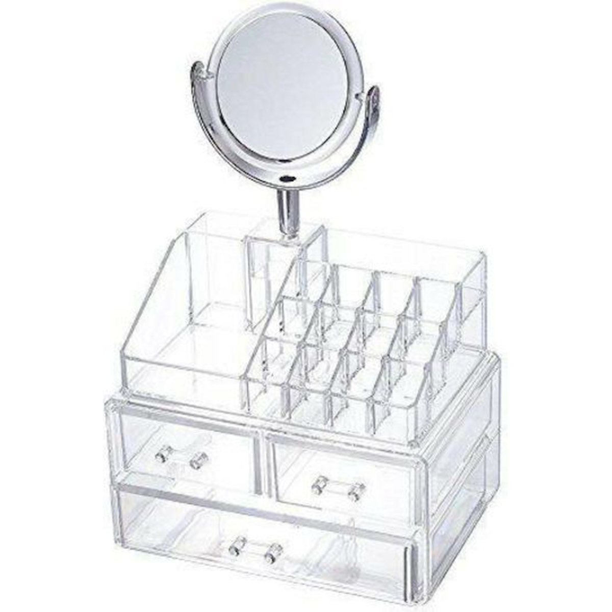 Cosmetic Acrylic Stand With Mirror Organizer | Cosmetics | Cosmetics Accessories