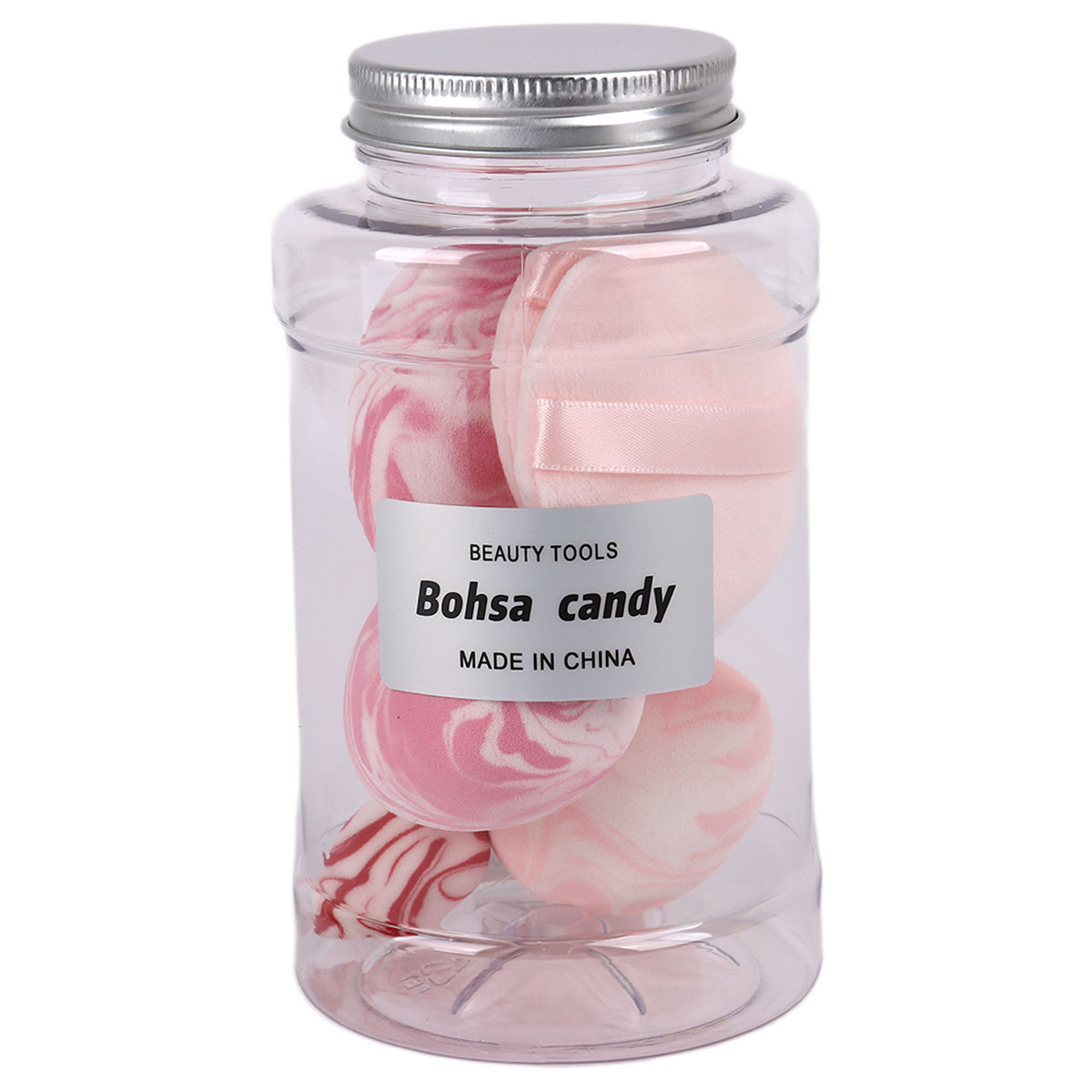 Beauty Tools Bohsa Candy Make Up Sponge Set Pink
