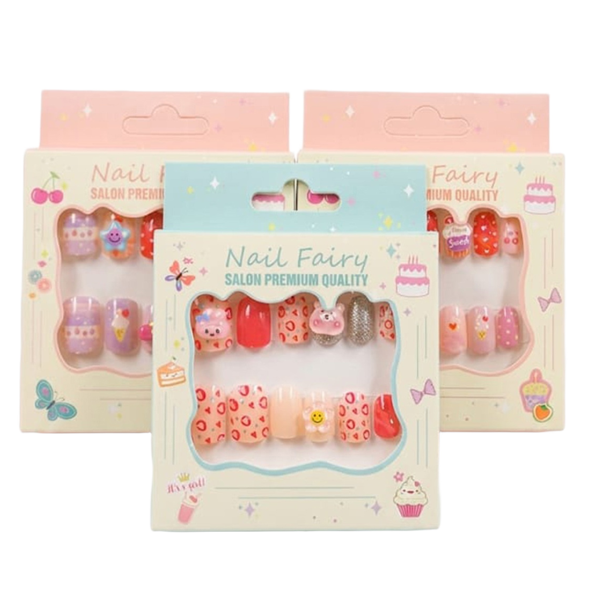 Nail Fairy Artificial Nail Set Salon Premium Quality