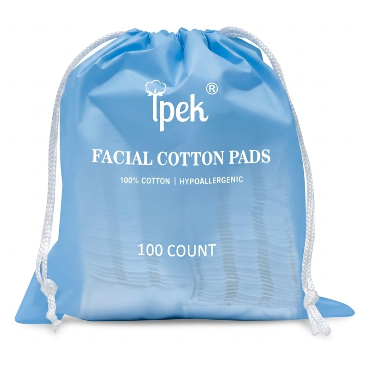 Ipek Facial Cotton Pads 100 Count
