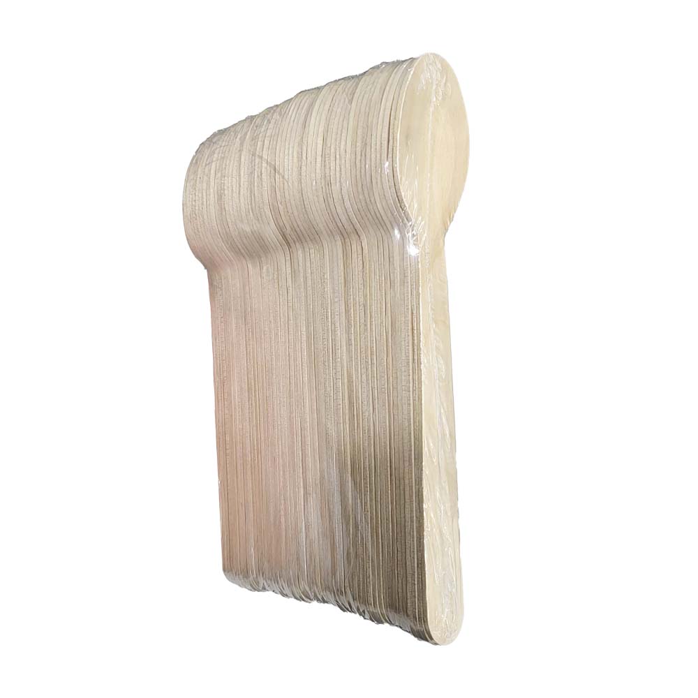 Q Pac Wooden Spoon 1 x 50 Pcs