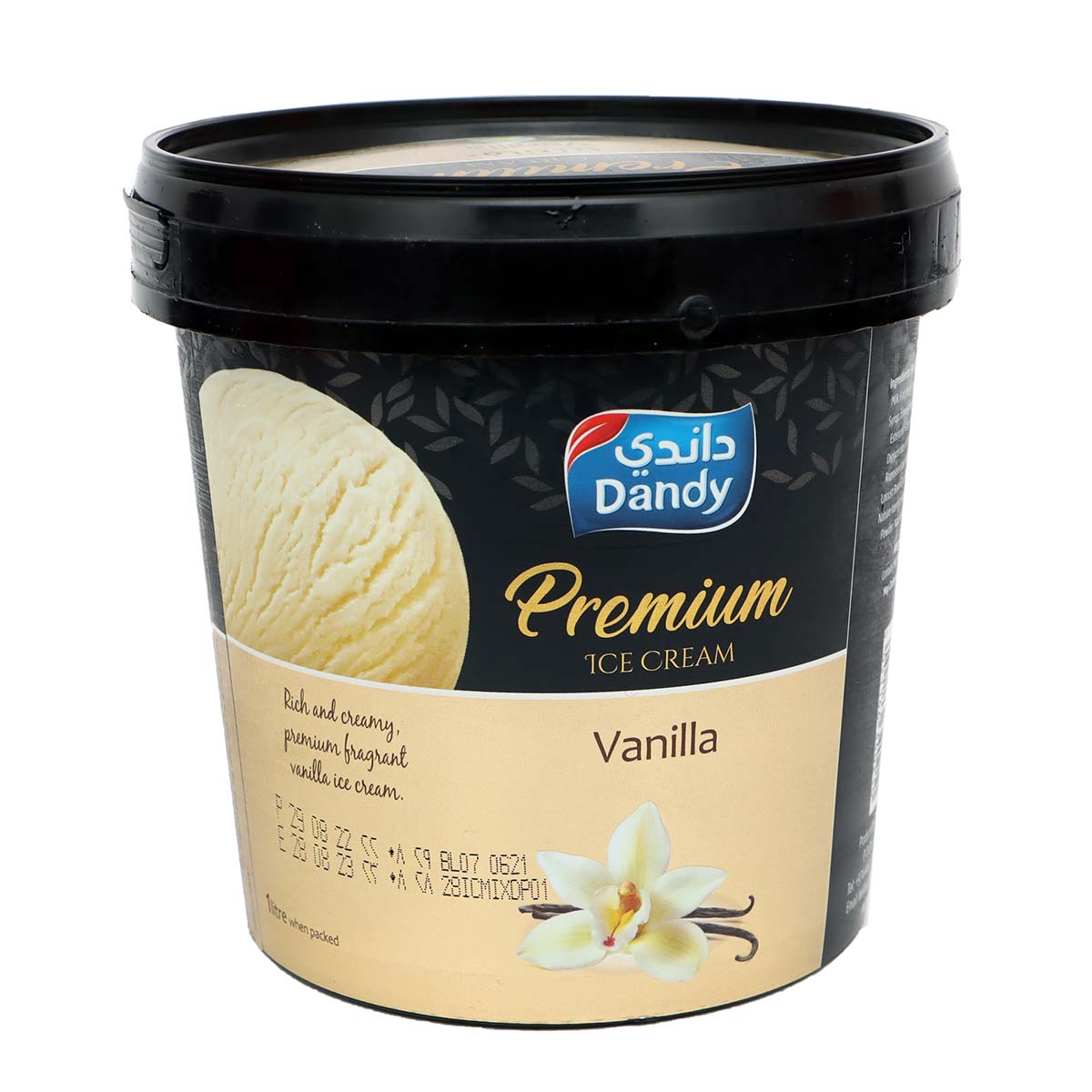 Dandy Premium Vanilla Ice Cream 1L