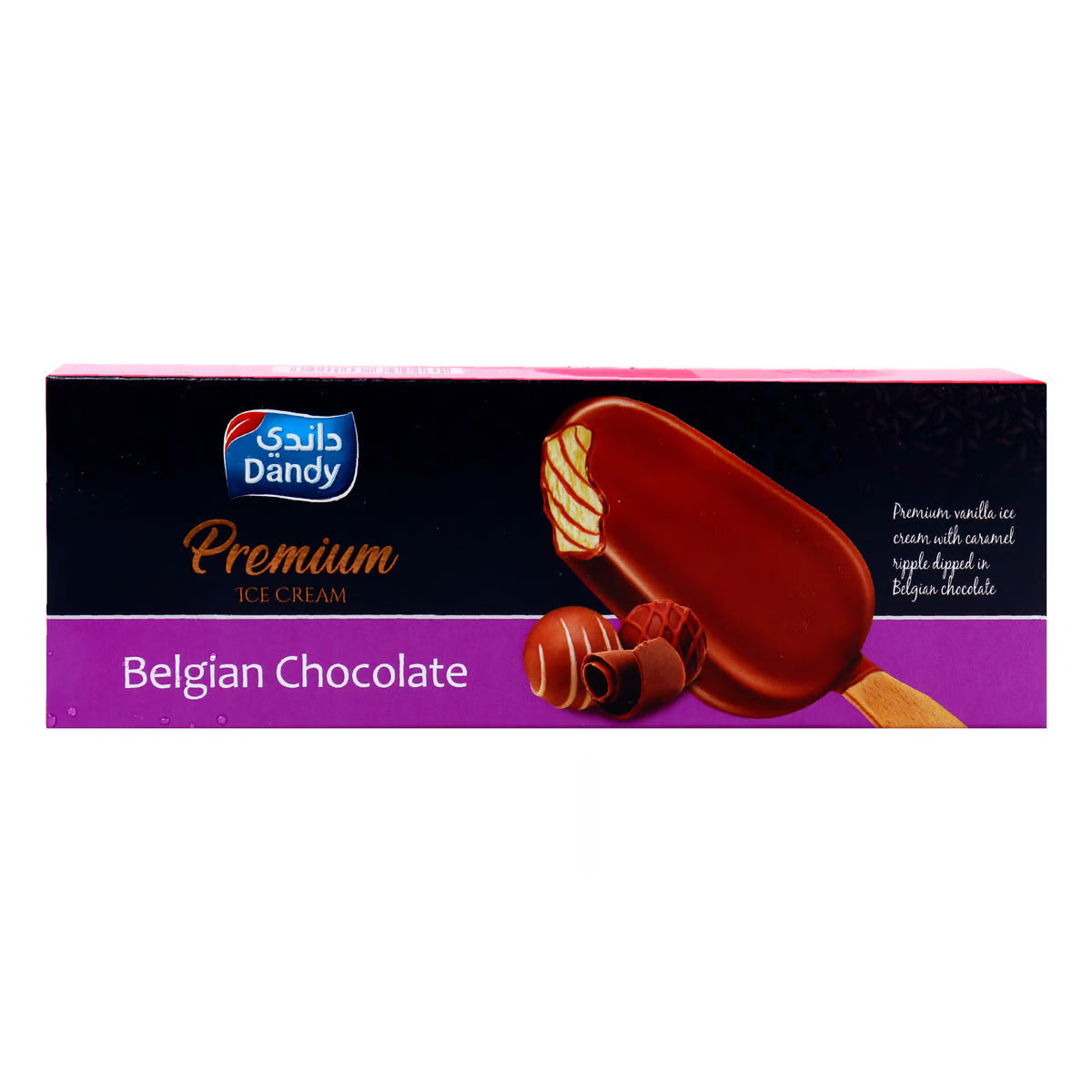 Dandy Premium Belgian Chocolate Ice Cream Stick 65ml