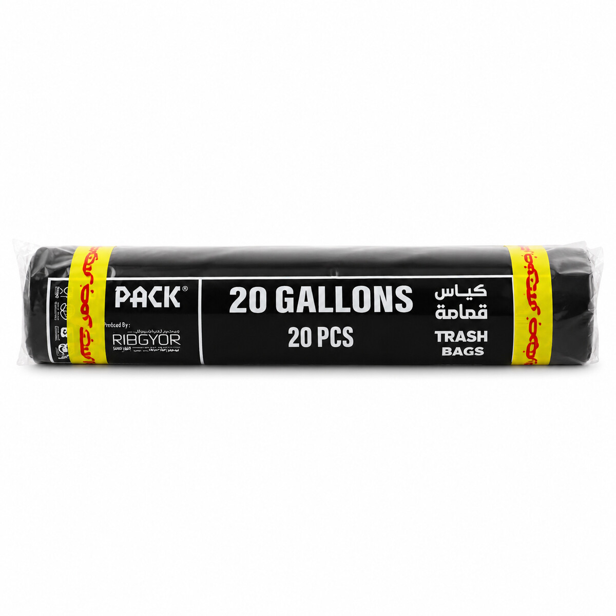 PACK Trash Bags 20 Gallons 20Pieces