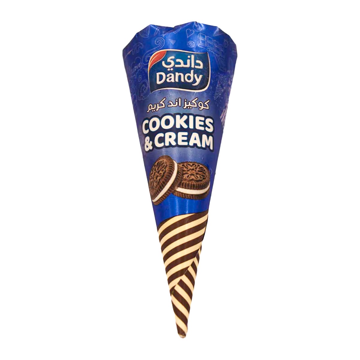 Dandy Cookie & Cream Ice Cream Cone 110ml