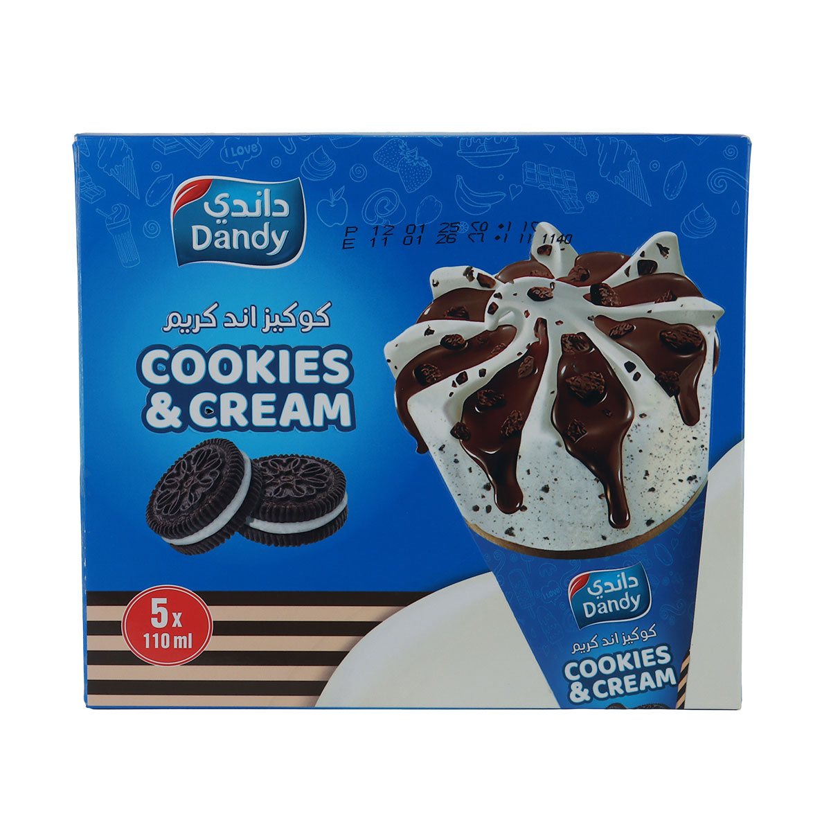 Ice Cream Cookies & Cream Cone 110ml