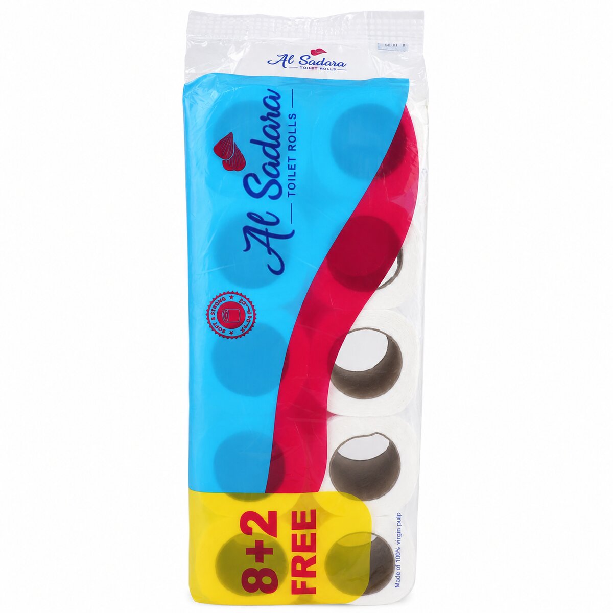 Al Sadara Toilet Rolls 10x180 Sheets
