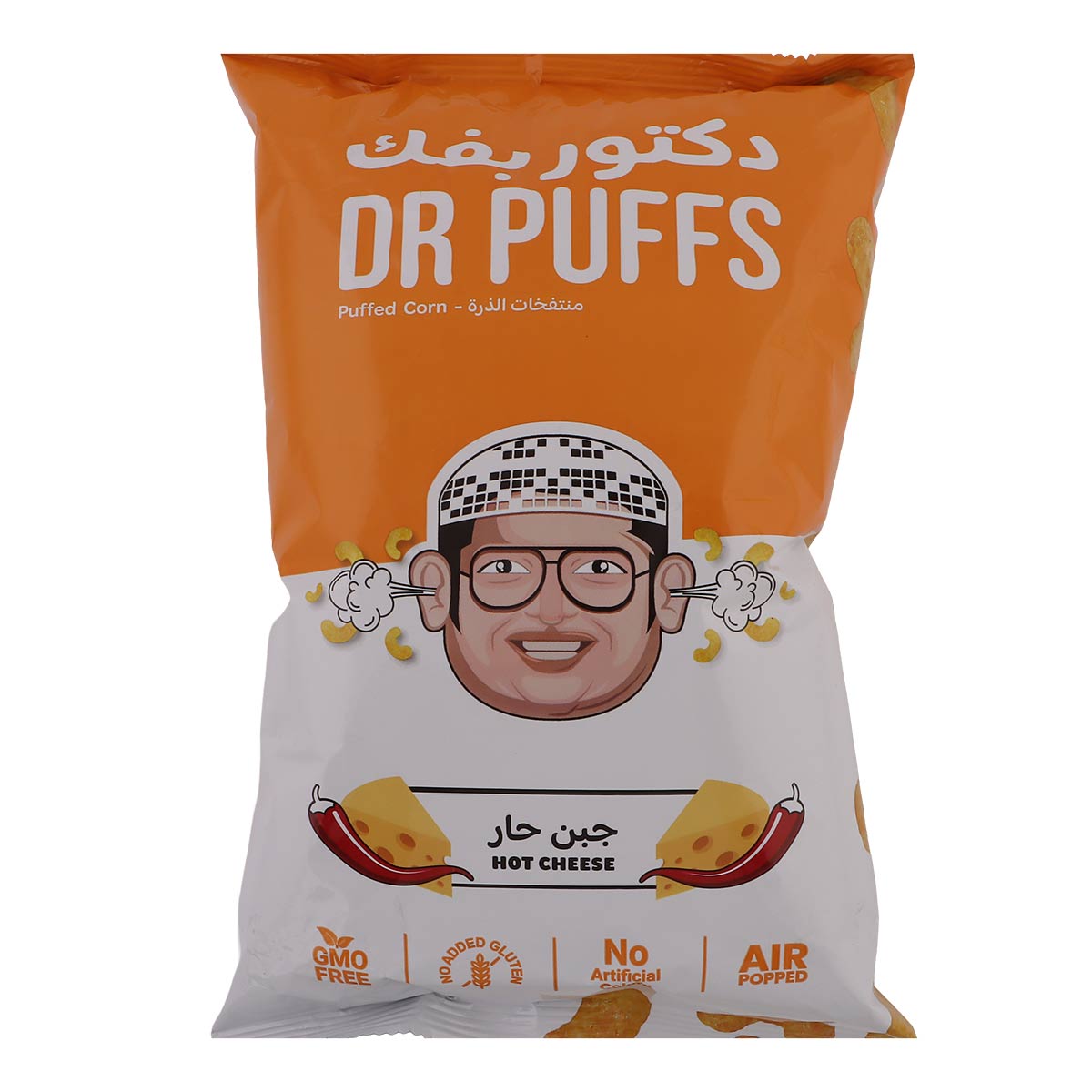 Dr Puffs Hot Cheese 70g