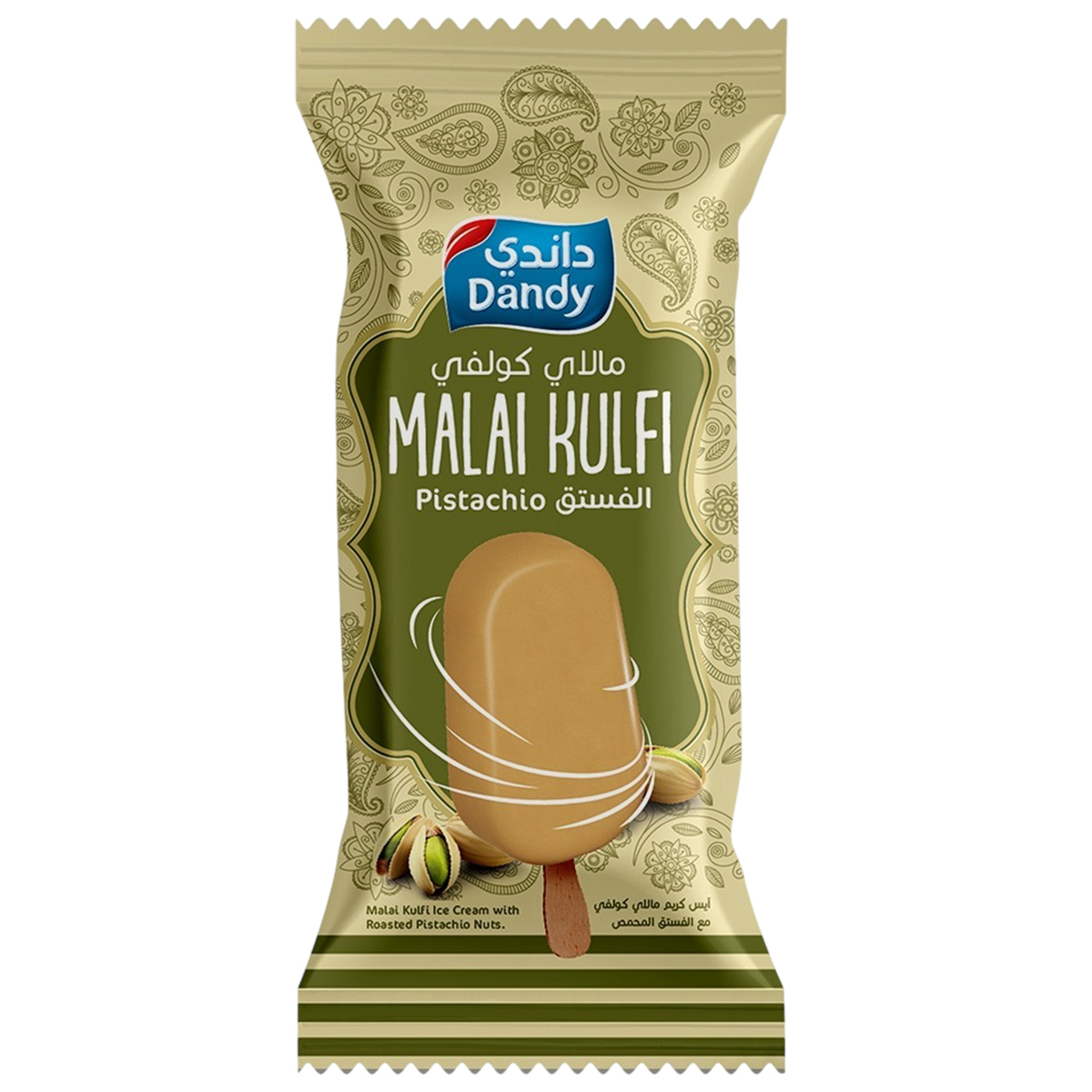 Dandy Malai Kulfi Pistachio Popsicle 65ml