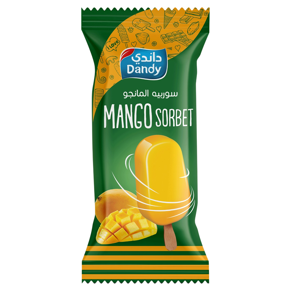 Dandy Mango Sorbet Popsicle 60ml