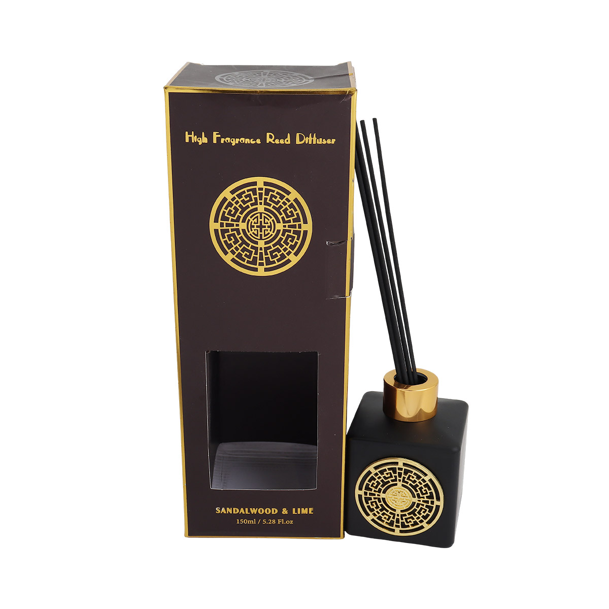 High Fragrance Reed Diffuser Sandalwood & Lime 150ml