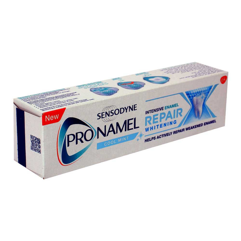 Sensodyne Pronamel Intensive Enamel Repair Whitening Cool Mint Toothpaste 75ml