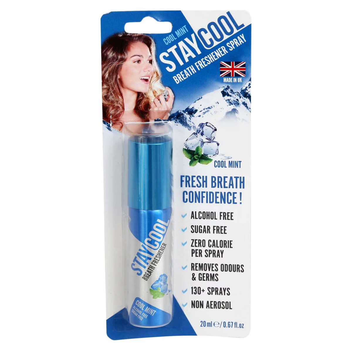 Staycool Breath Freshener Cool Mint 20ml