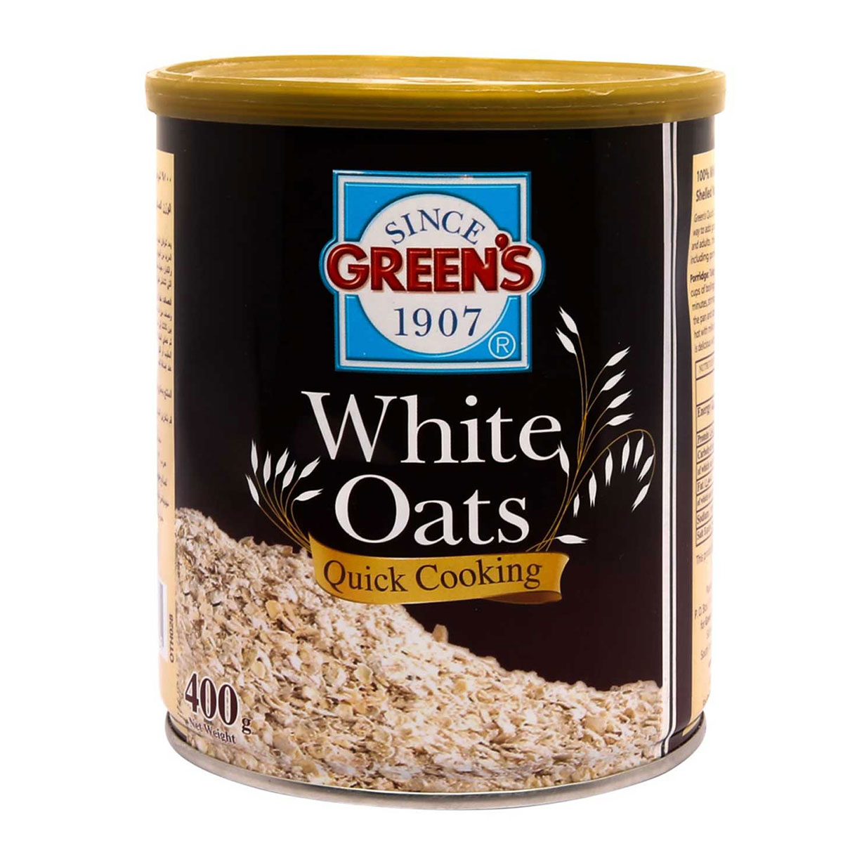 Green'S Whit Oats Tin 400g
