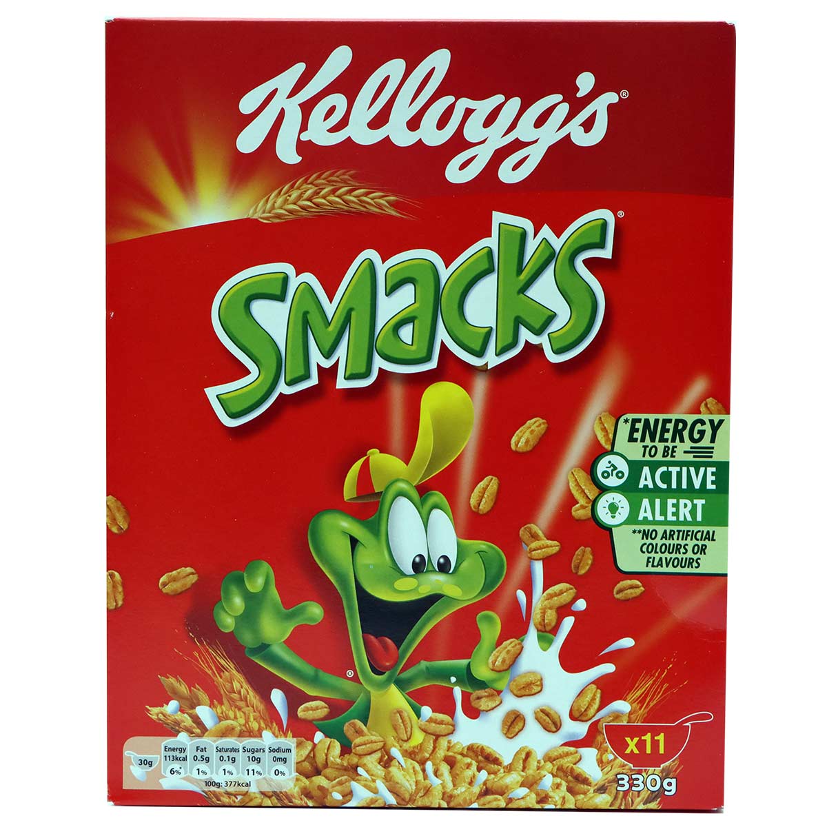 Kelloggs Honey Smacks Cereals 330g