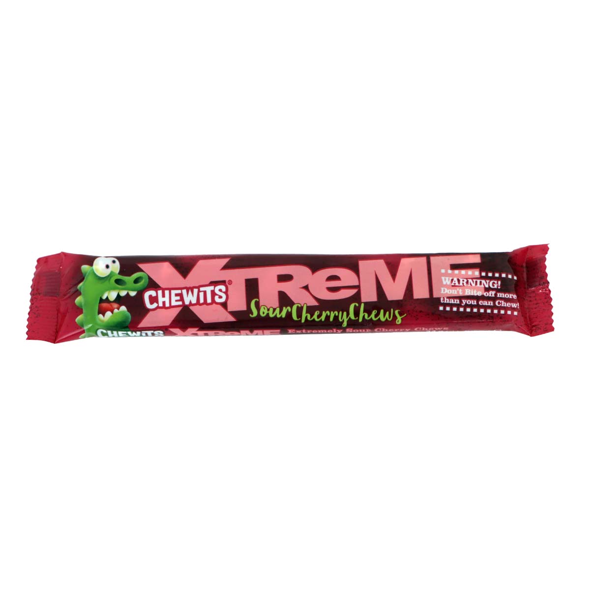 Chewits Xtreme Sour Cherry chew 34gm