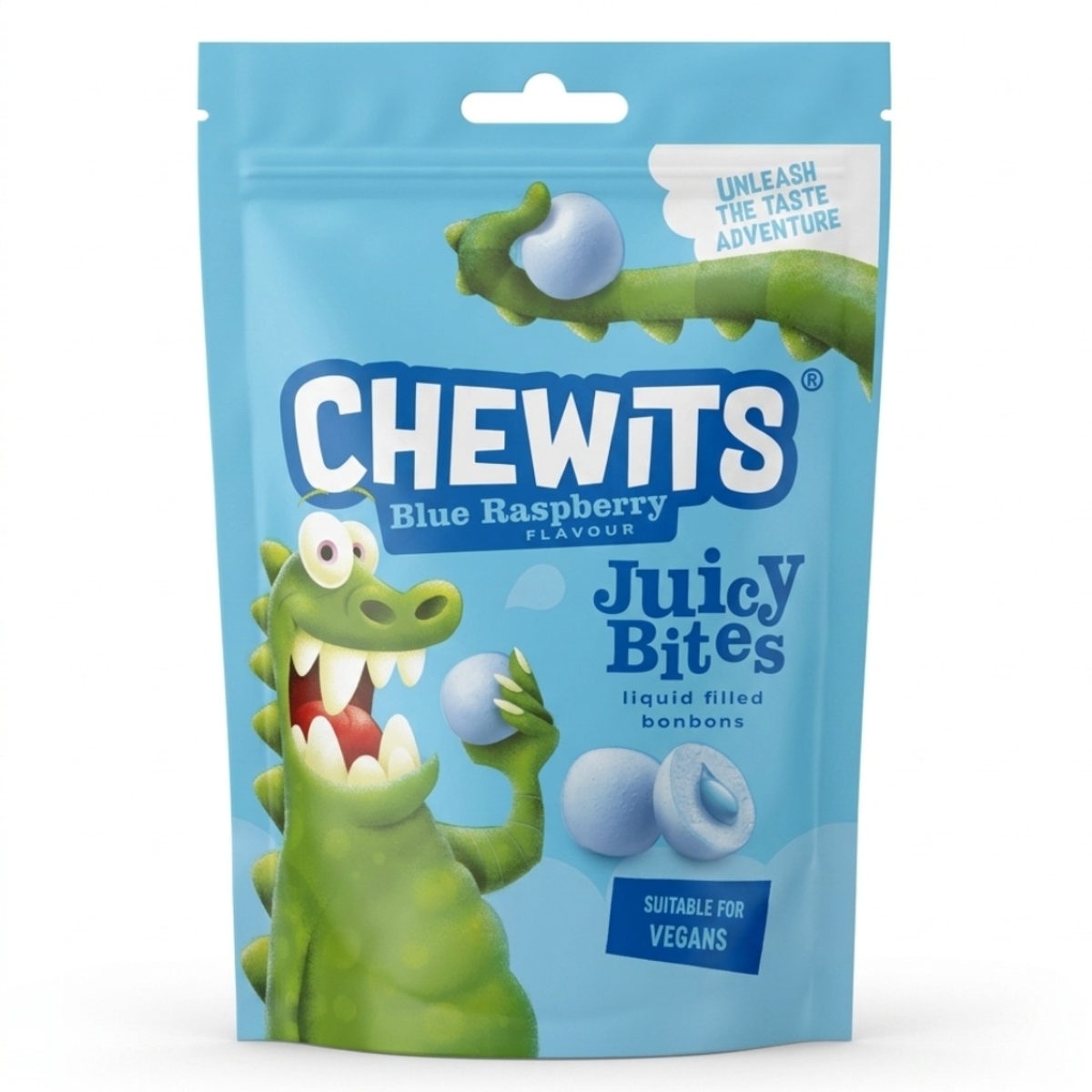 Chewits Juicy Bites Blue Raspberry 115g