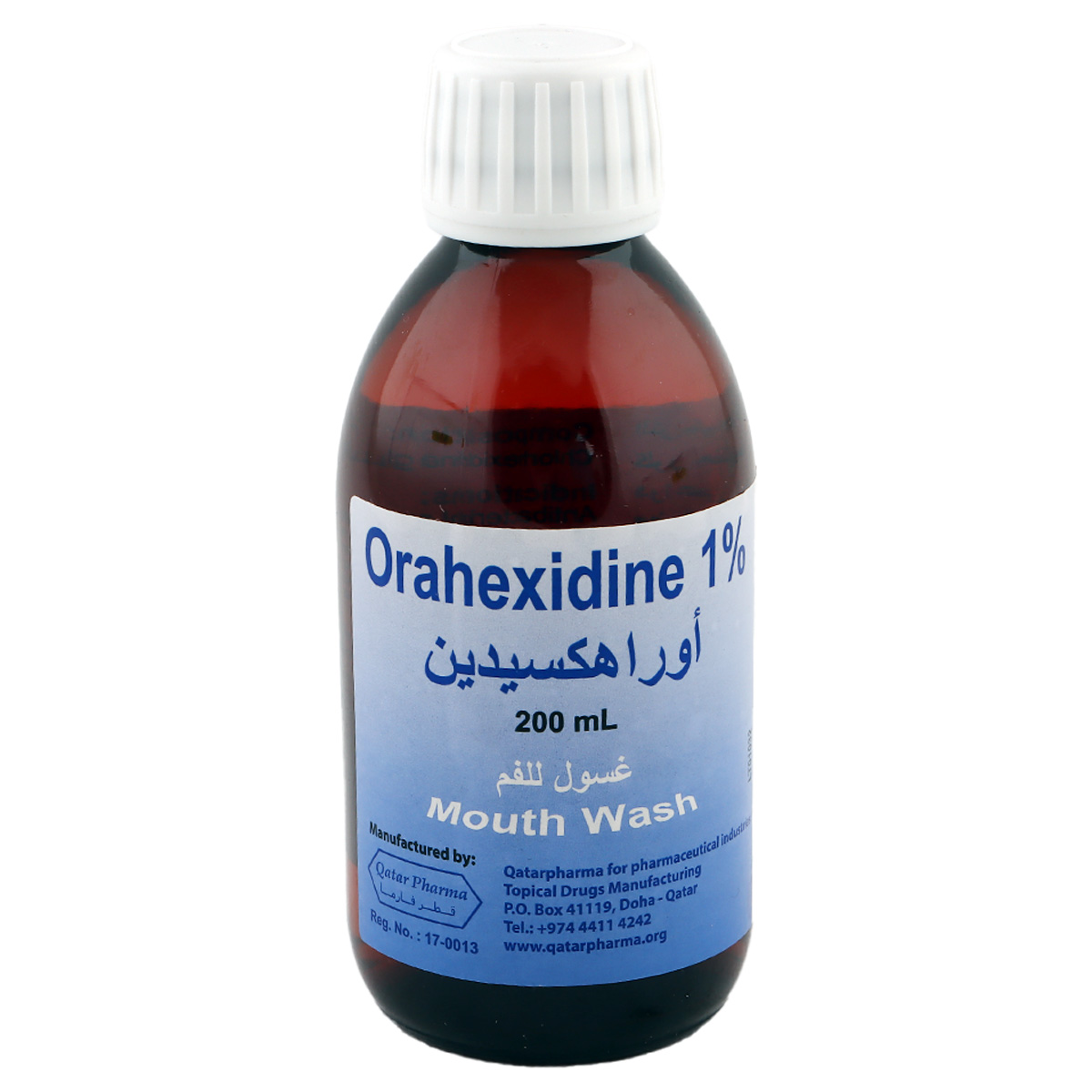 Orahexidine 1 Percent Mouth Wash 200ml