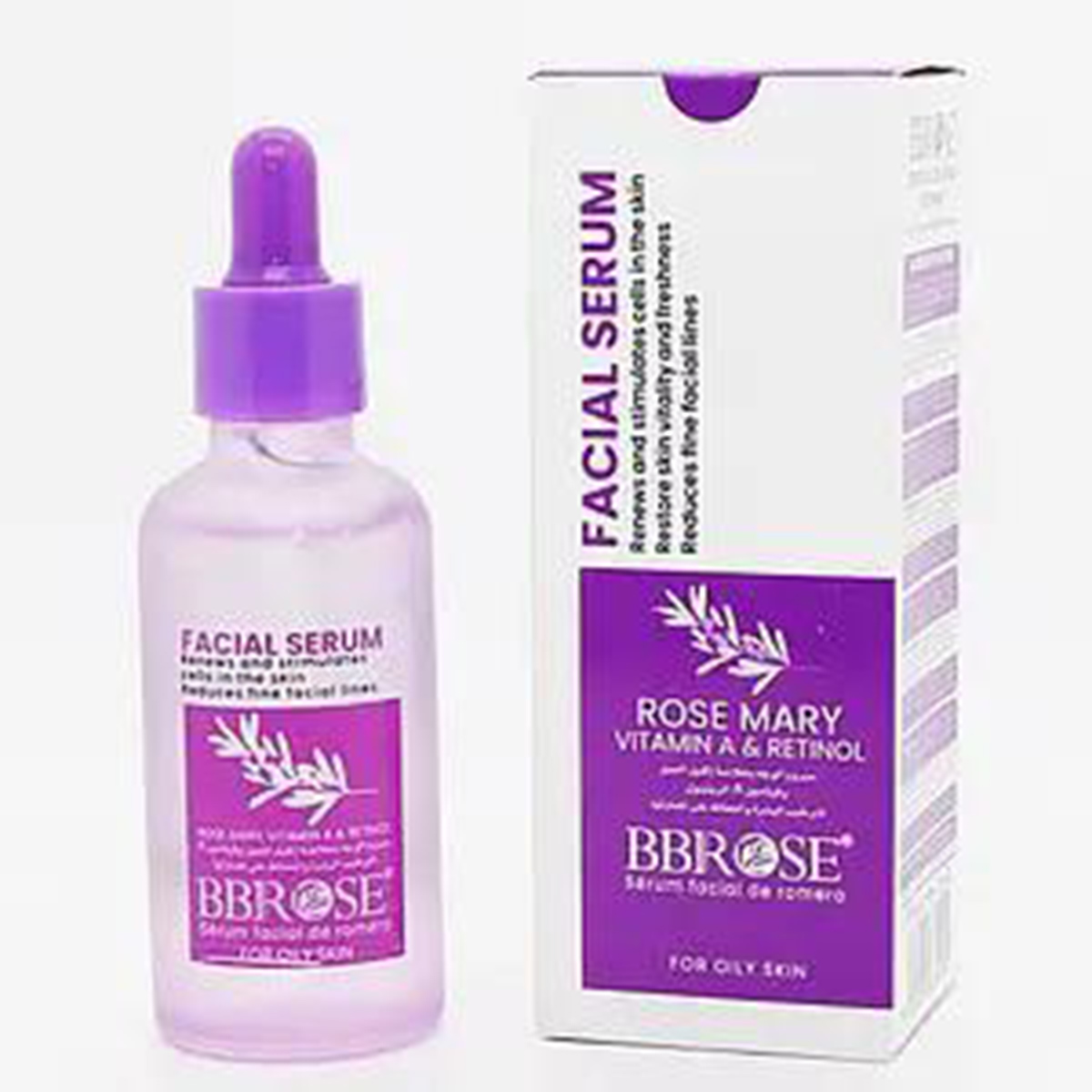 Bbrose Rose Mary Facial Serum Vitamin A & Retinol 50ml