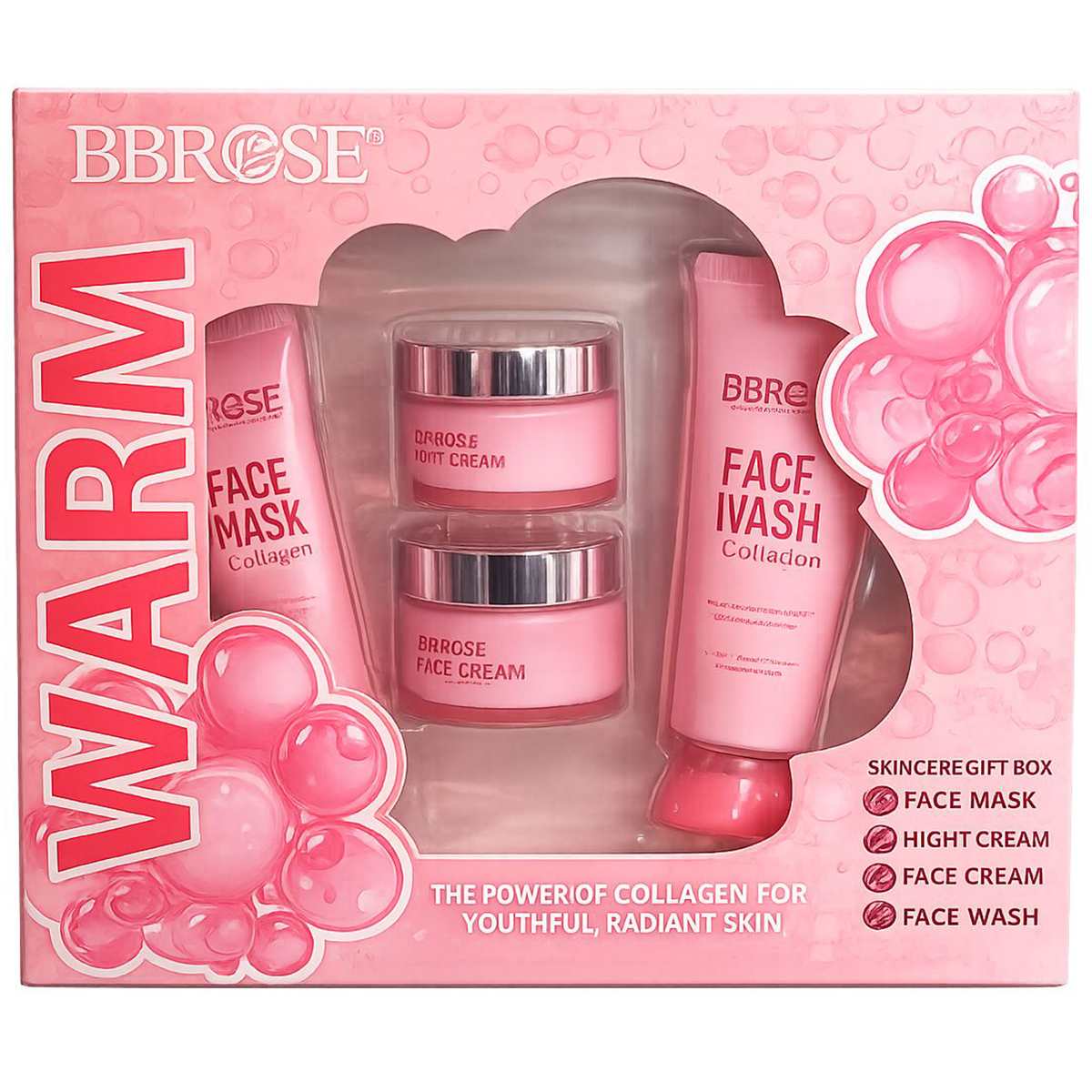 Bbrose Skin Care Gift Set Collagen