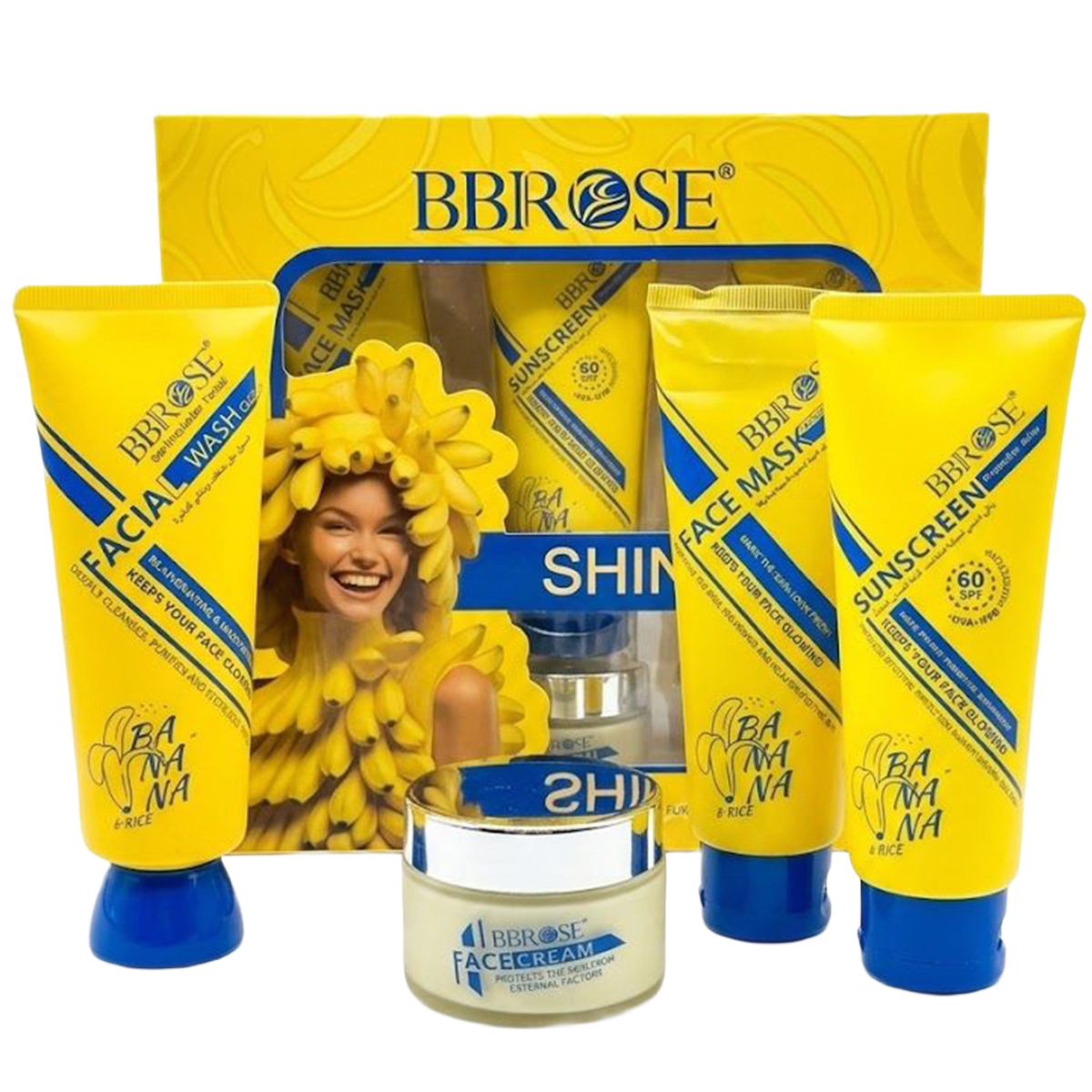 Bbrose Skin Care Gift Set Shine Banana & Rice