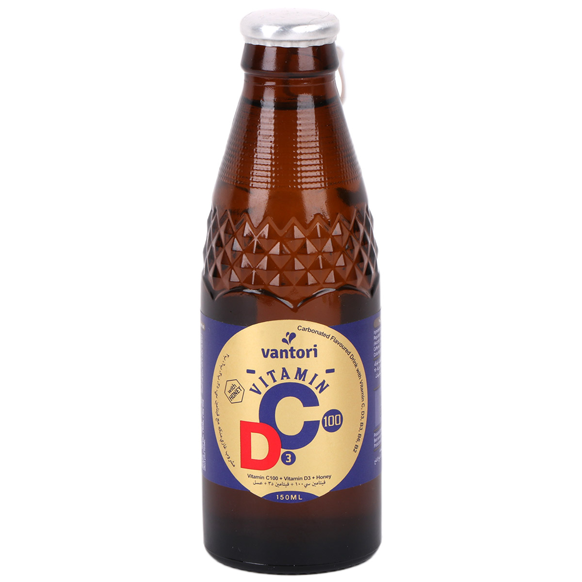 Vantori Vitamin Carbonated C+D3 Honey Drink 150ml