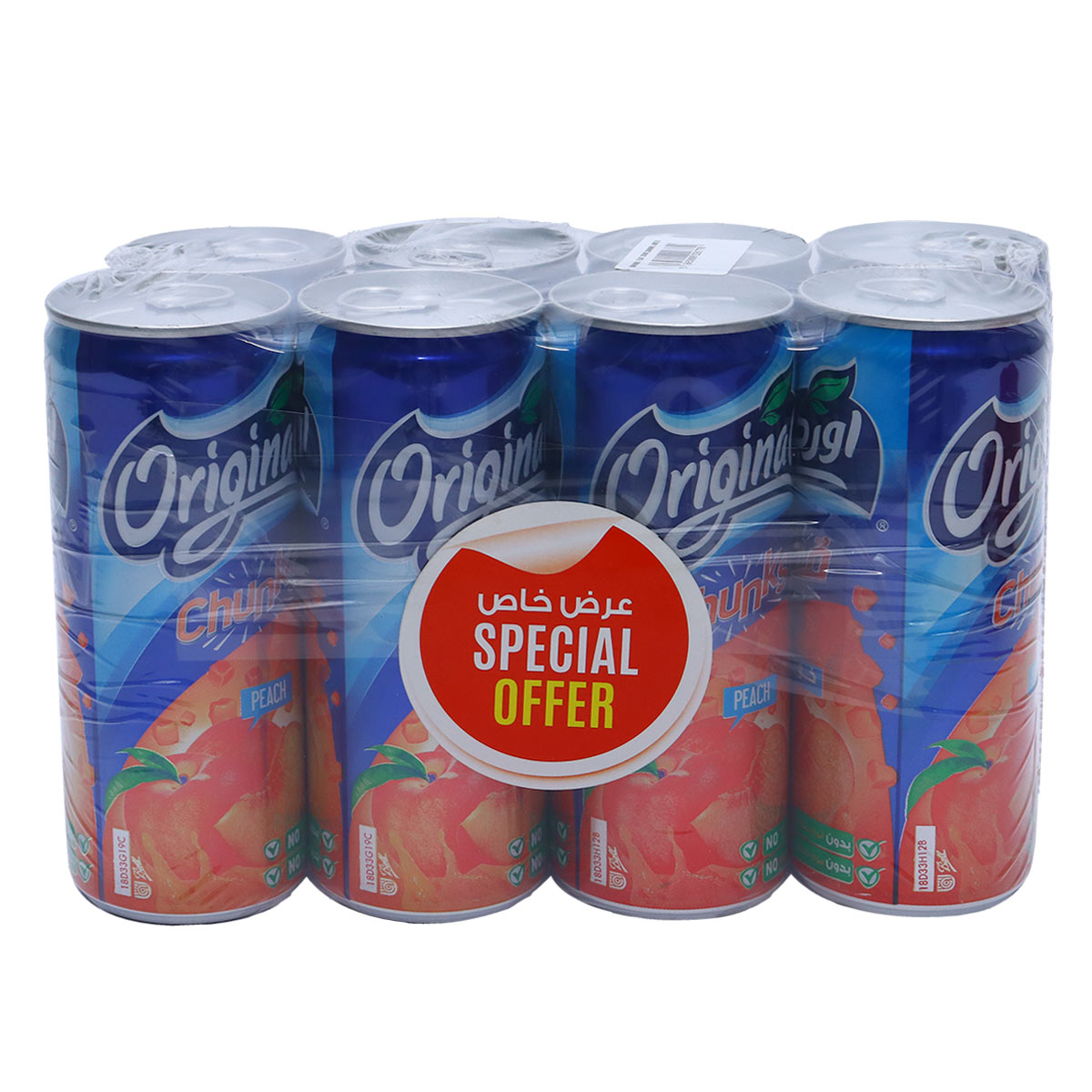 Original Peach Drink 8x240ml