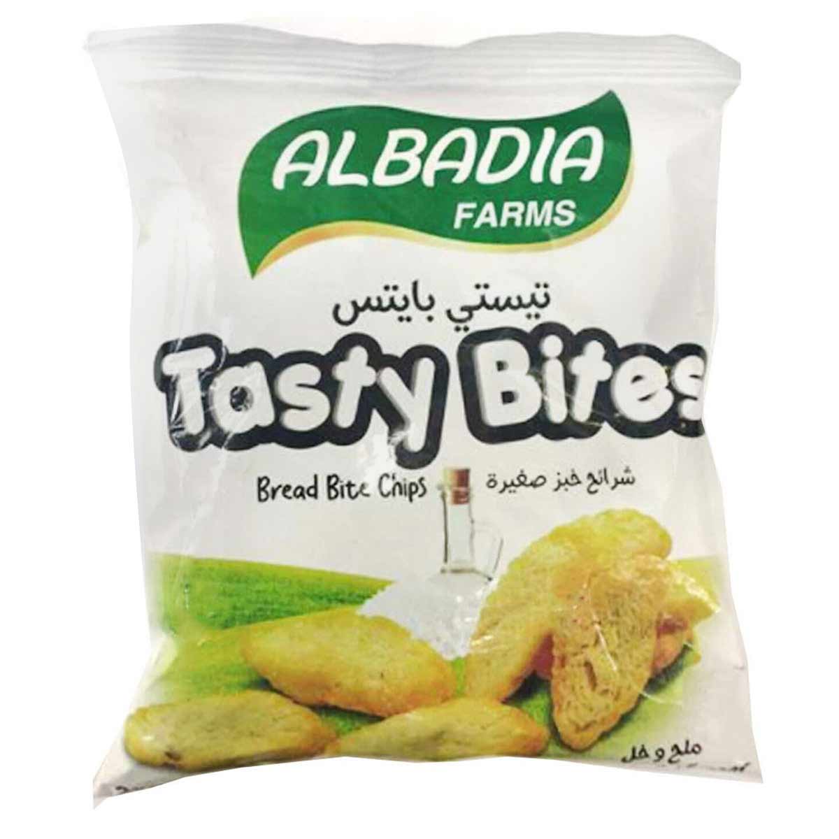 Albadia Tasty Bites Salt & Vinegar 110g