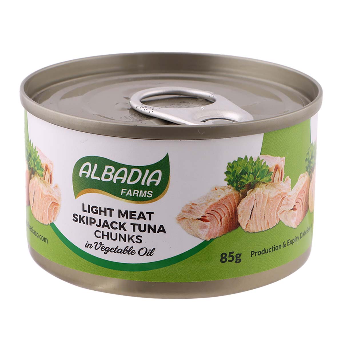 Albadia Light Meat Skipjack Canned Tuna Chunks In Vegetable Oil 85g