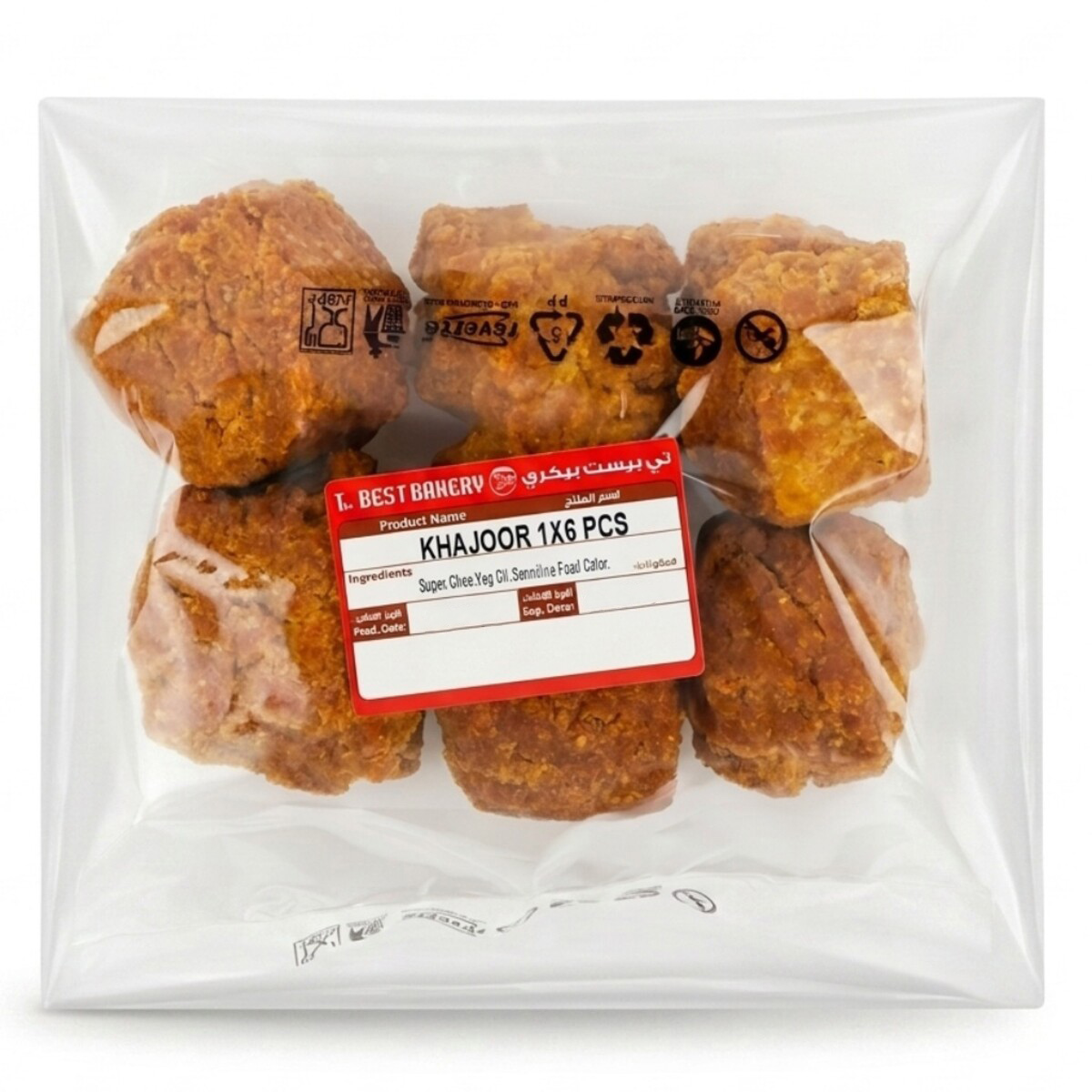 Khajoor 6 Pieces