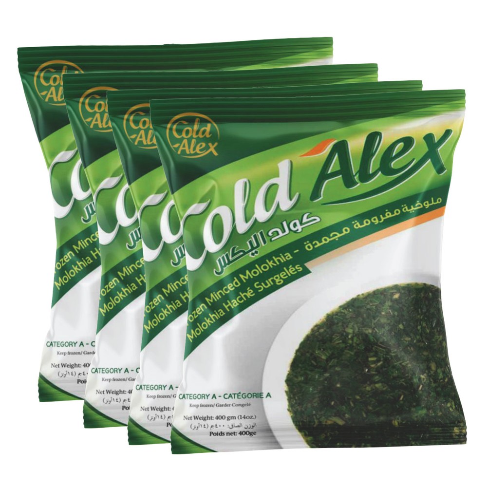 Cold Alex Minced Molokhia 4X400g
