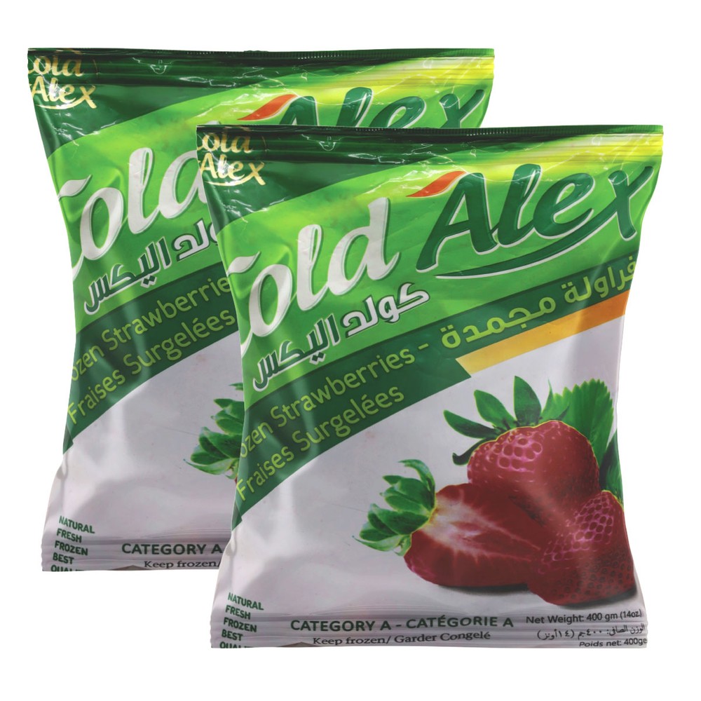Cold Alex Strawberry 2x400g