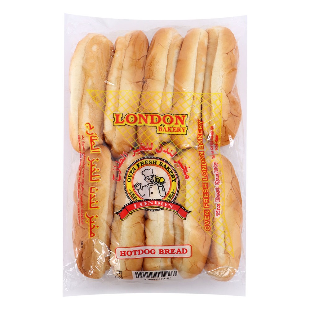 London Bakery Hot Dog 10 Pieces