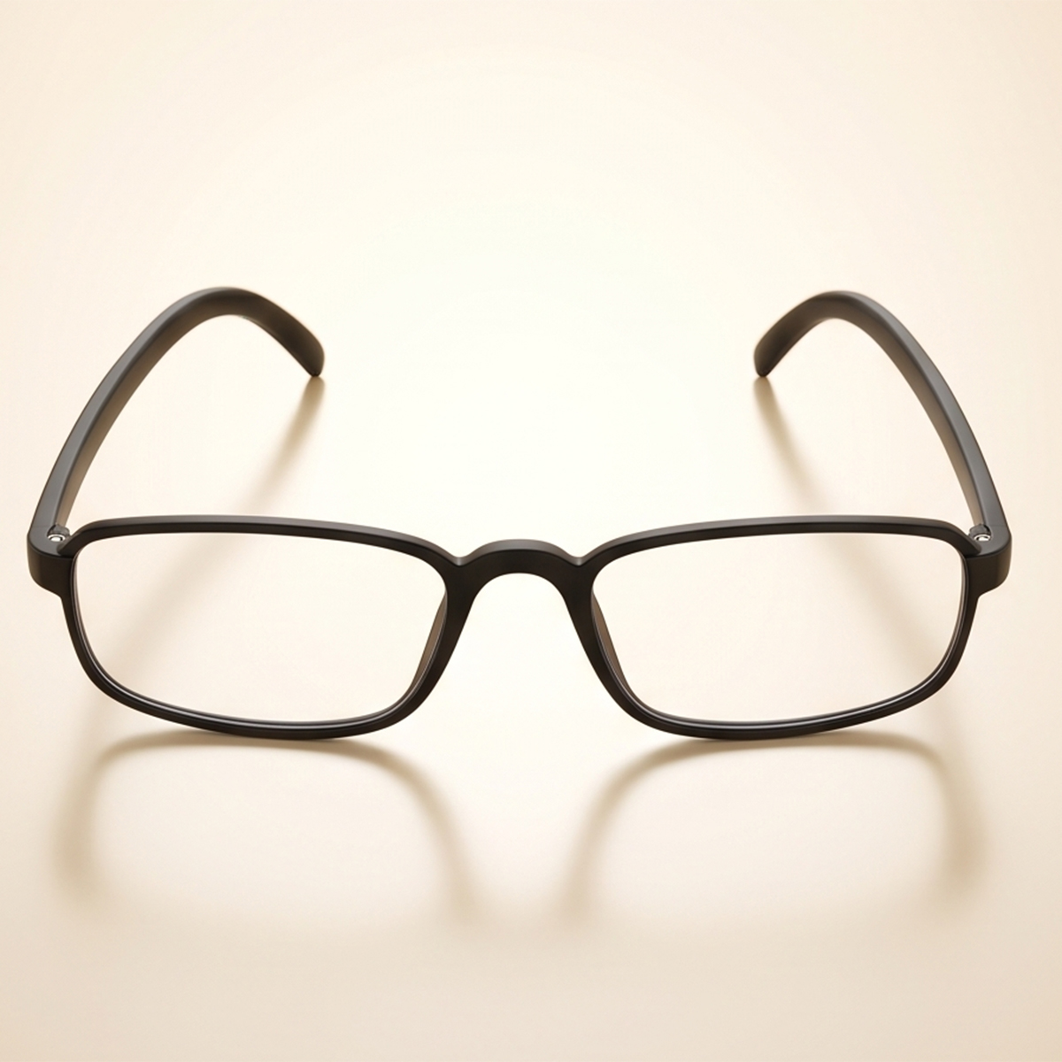Light Weight Black Rectangular Reading Glass For Men
