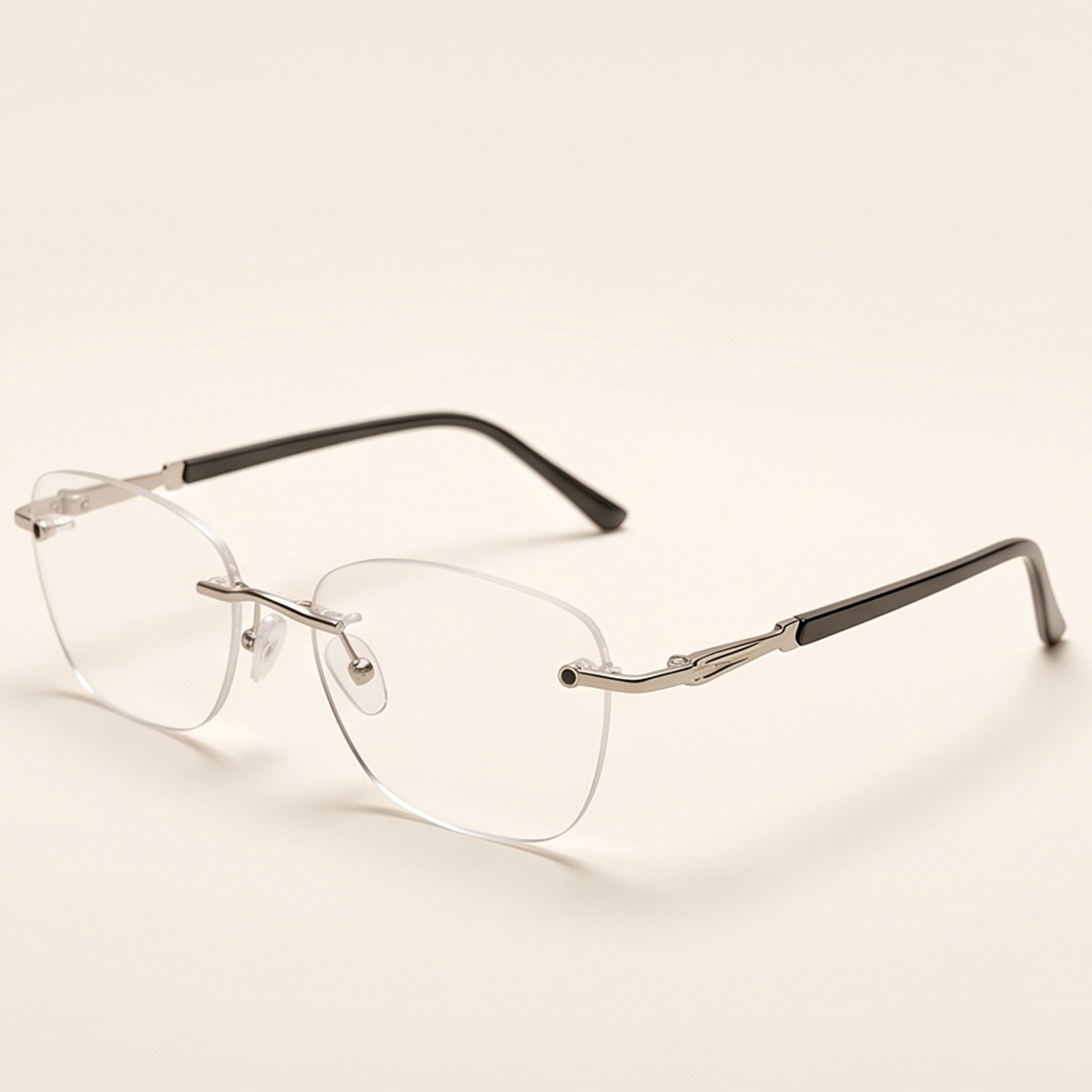 Ladies Eyeglasses Frame Rimless