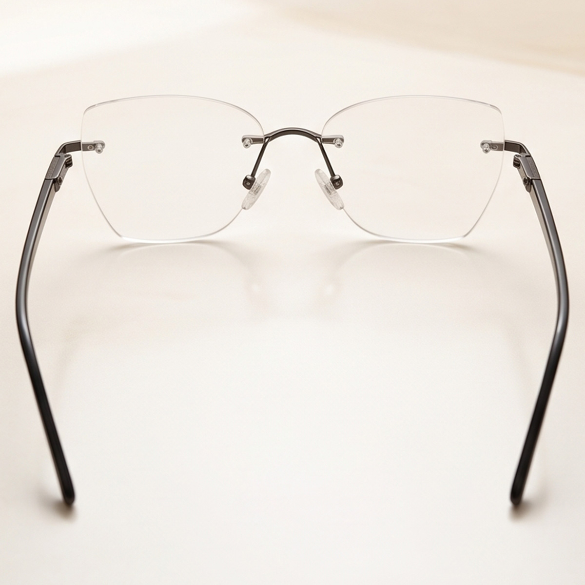 Ladies Eyeglasses Frame Rimless