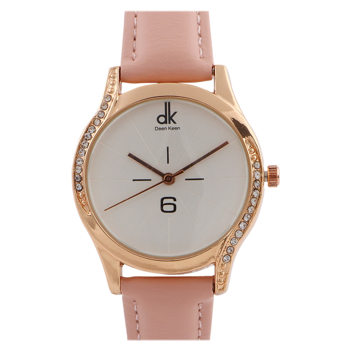 Deen Keen Ladies Leather Strap Analog Watch