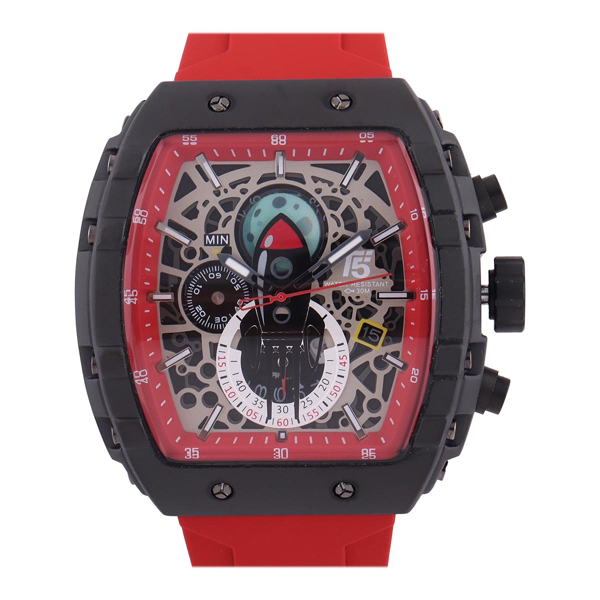 T5 Mens Rubber Watch