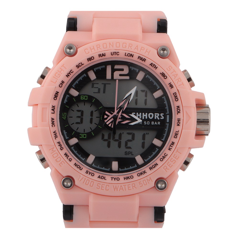 Shhors Ladies Analog Digital Sport Watch
