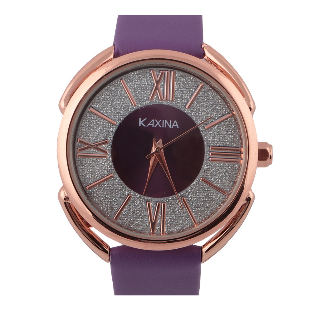 ساعة نسائية تناظرية بسوار جلدي GZ-2FD092-W-D1142