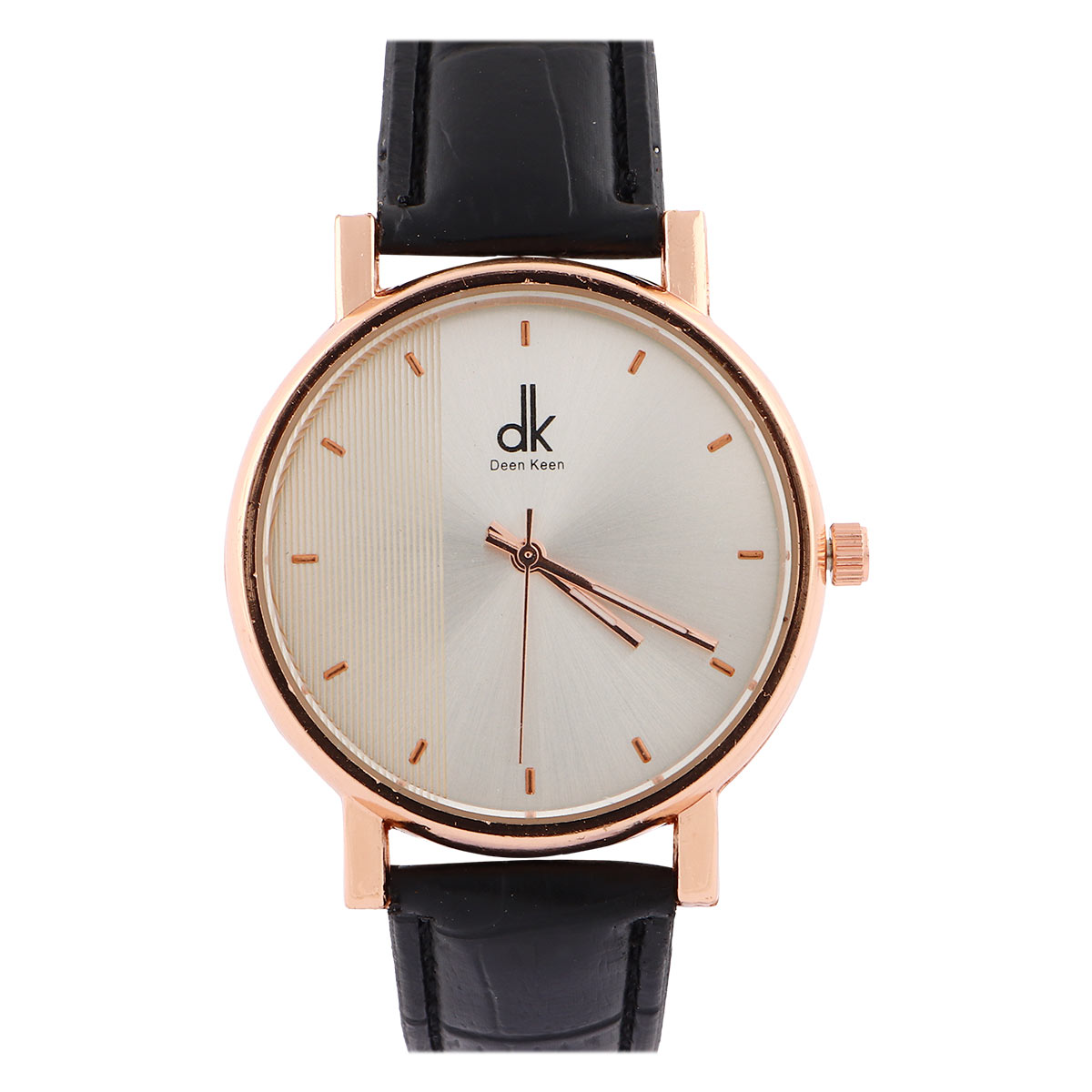 Deen Keen Gents Leather Strap Analog Watch