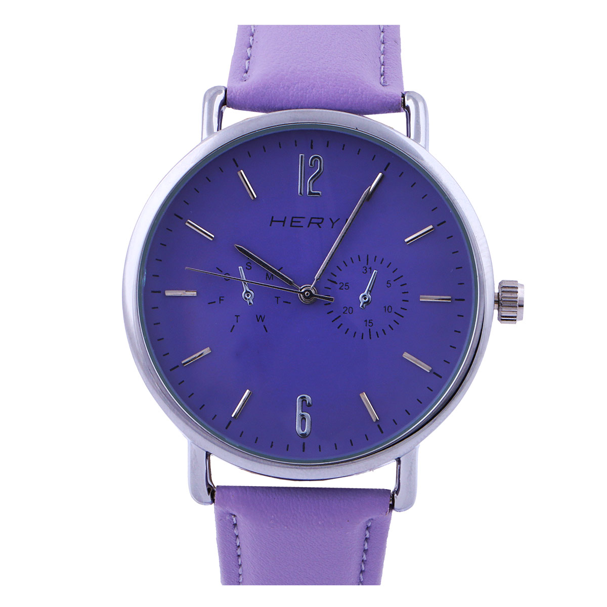 Heryi Ladies Leather Strap Analog Watch