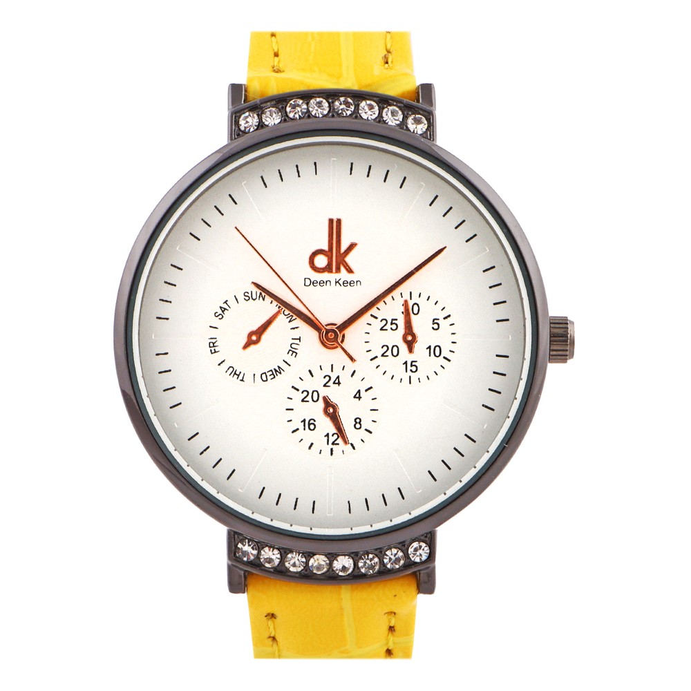 Deen Keen Ladies Leather Strap Analog Watch