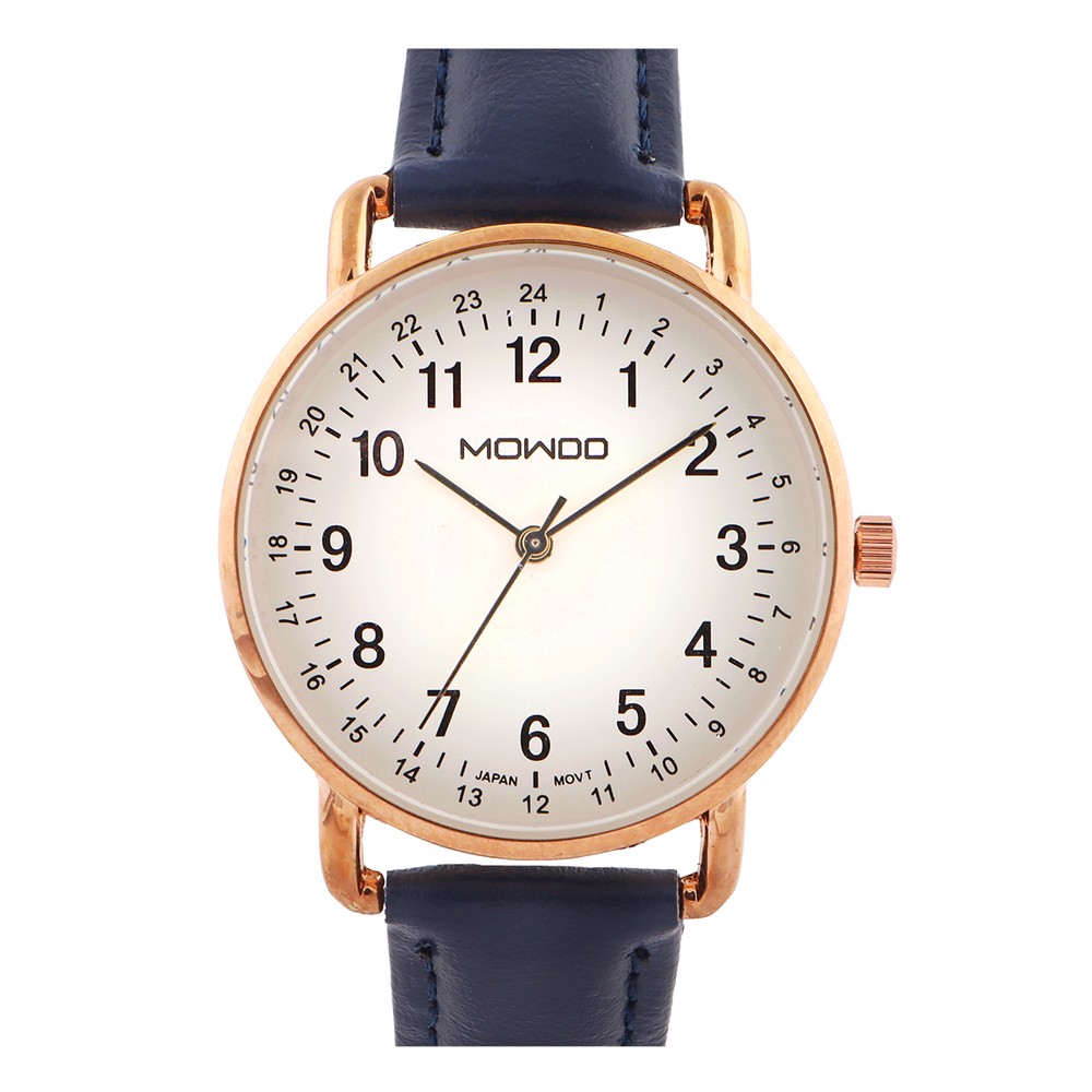 Mowdd Ladies Leather Strap Analog Watch