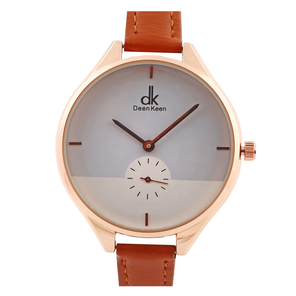 Deen Keen Ladies Leather Strap Analog Watch