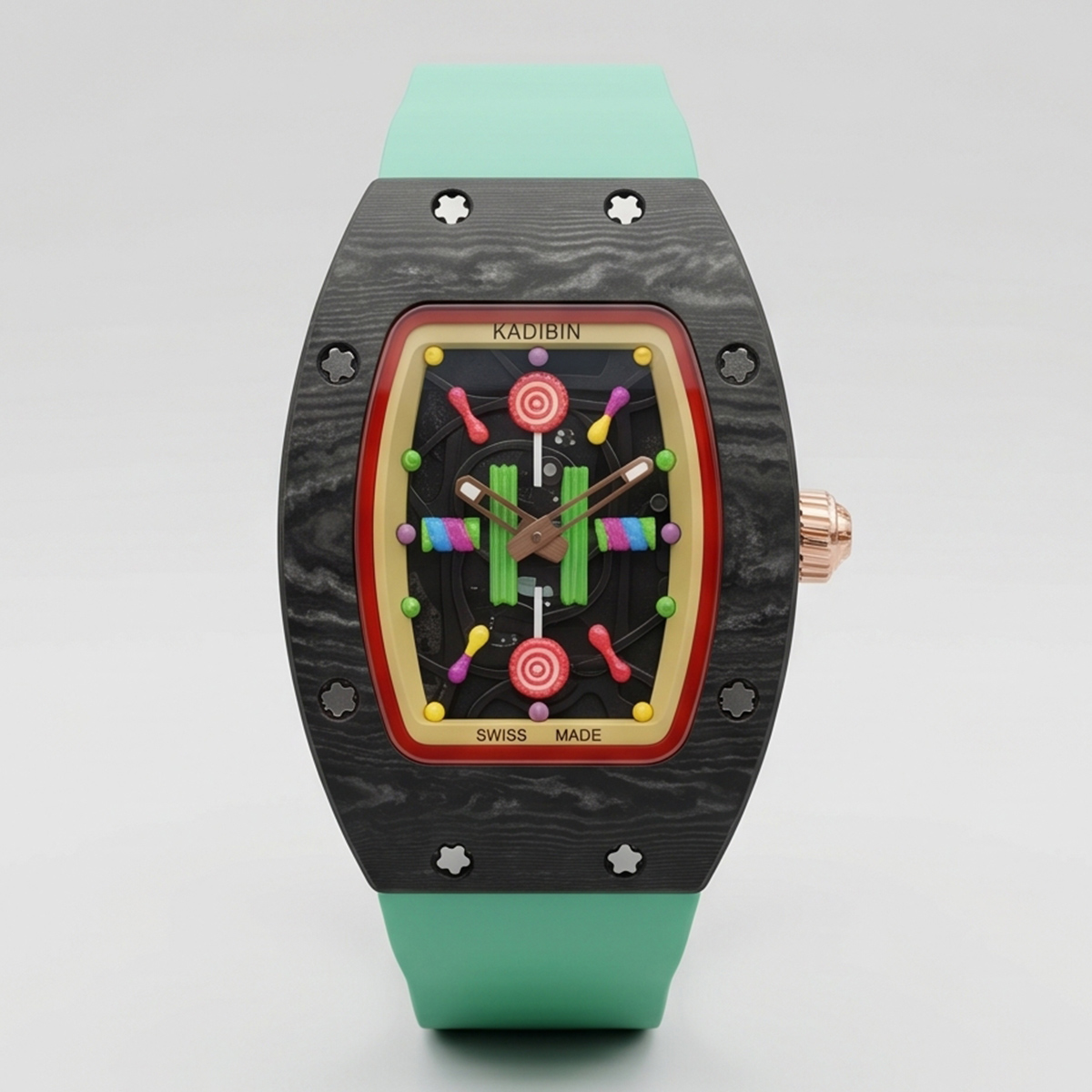 Ladies Rubber Watch