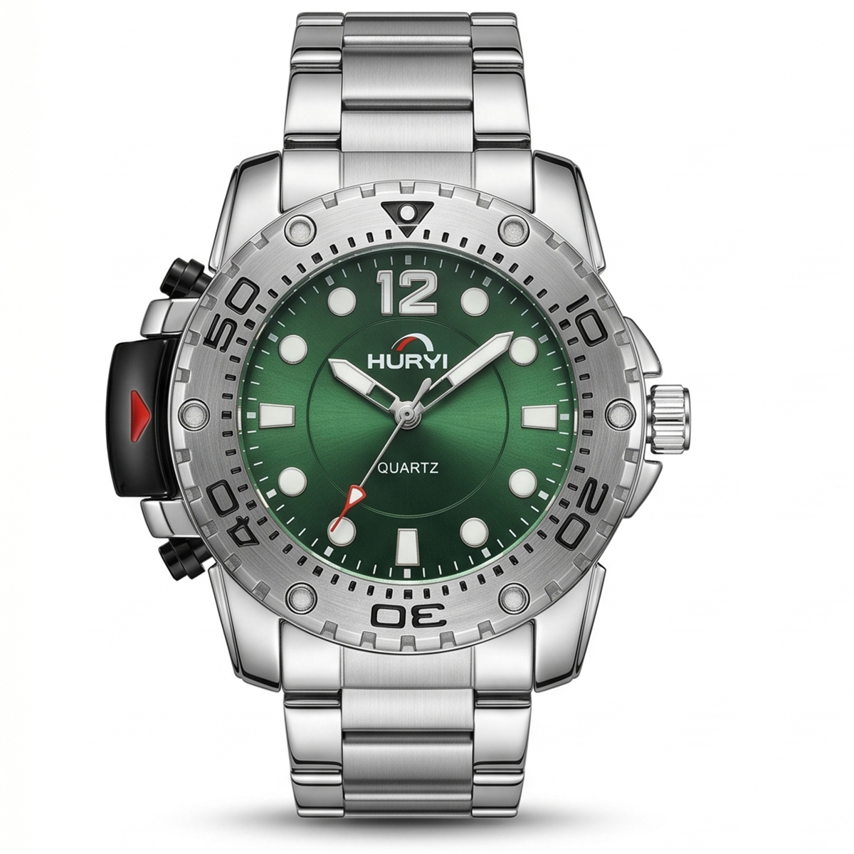 Huayi Mens Metal Watch