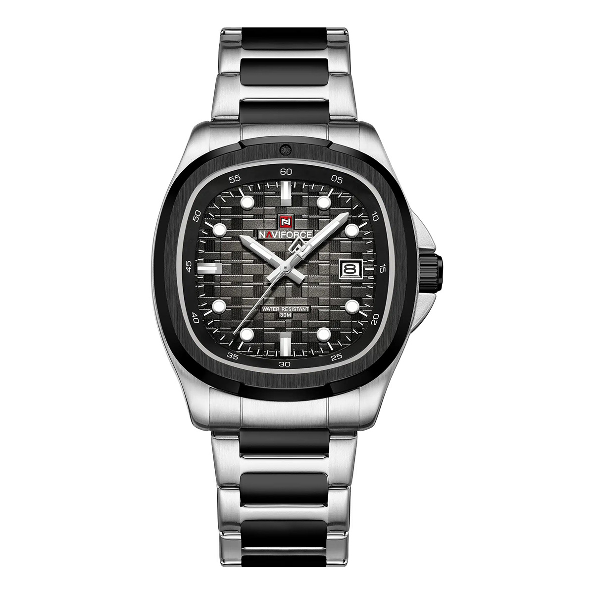 Naviforce Gents Metal Watch Black
