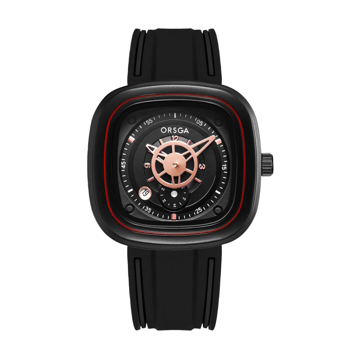 Ladies Rubber Watch 
